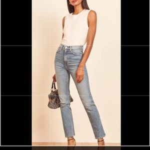 Reformation jeans! Never worn, tag off. Size 26.